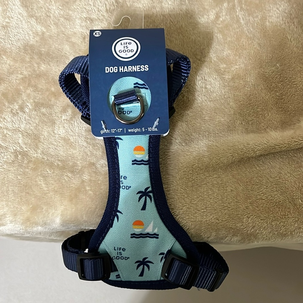 NWT Life Is Good Dog Harness